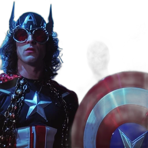 man, captain, america, costume transparent PNG cut-out
