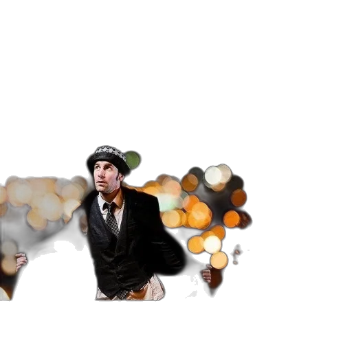 hat, jacket, umbrella, concept art transparent PNG cut-out