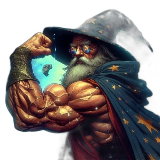 staff, fantasy art, concept art, comic book art transparent PNG cut-out