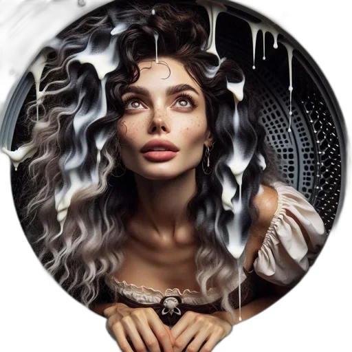 jewelry, hair, face, crown transparent PNG cut-out