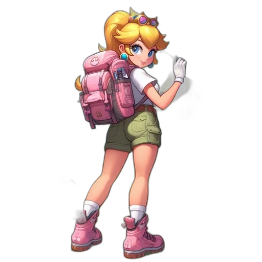 weapon, staff, jacket, pixel art transparent PNG cut-out