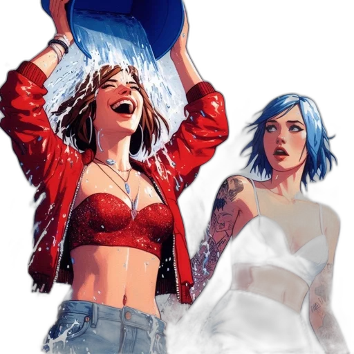 jacket, comic book art, concept art, cyberpunk transparent PNG cut-out