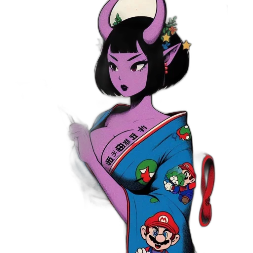 dress, jewelry, mask, concept art transparent PNG cut-out