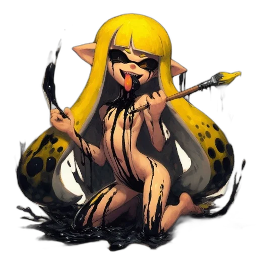 staff, weapon, animal, concept art transparent PNG cut-out