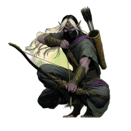 staff, mask, creature, weapon transparent PNG cut-out