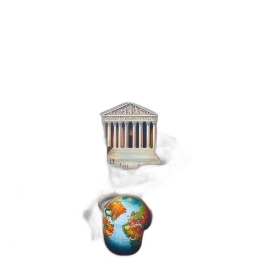 building, furniture, jewelry, vaporwave transparent PNG cut-out