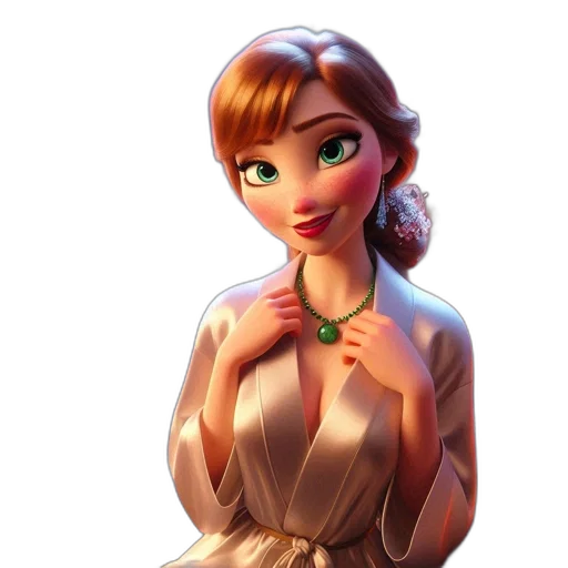 dress, staff, face, jewelry transparent PNG cut-out