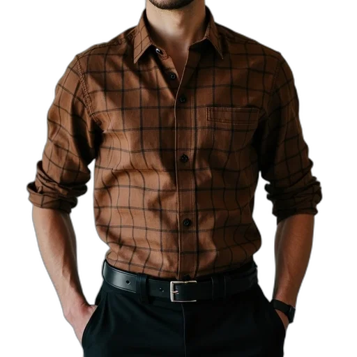 jacket, staff, face, photorealistic transparent PNG cut-out