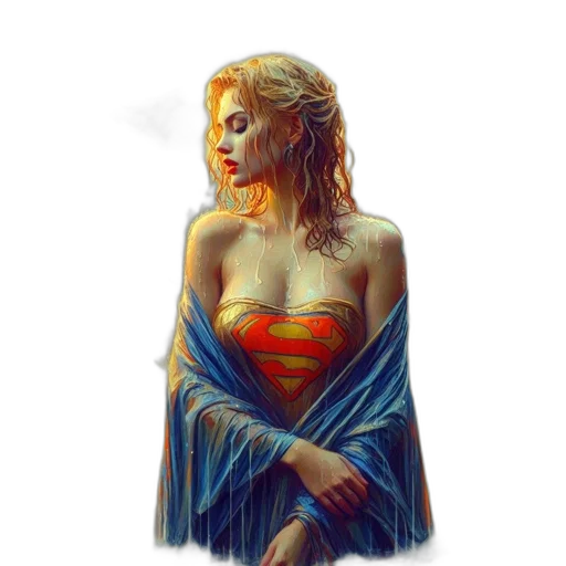 dress, comic book art, fantasy art, concept art transparent PNG cut-out