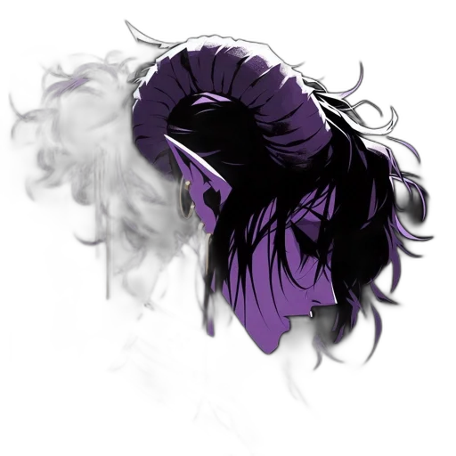 mask, hair, dragon, face transparent PNG cut-out