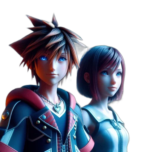 concept art, 3d render, fantasy art, pixel art transparent PNG cut-out