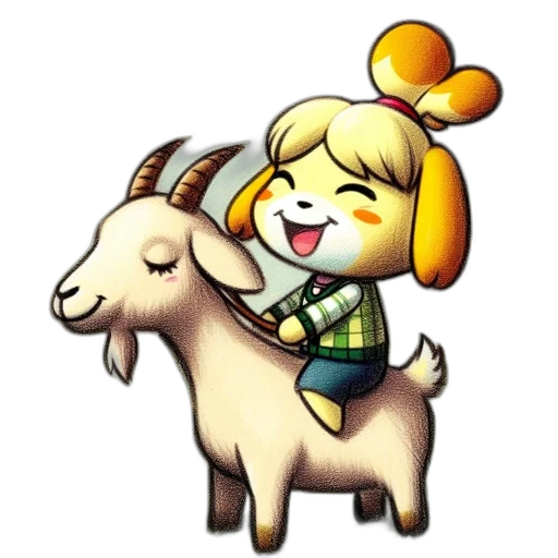 animal, staff, pixel art, concept art transparent PNG cut-out