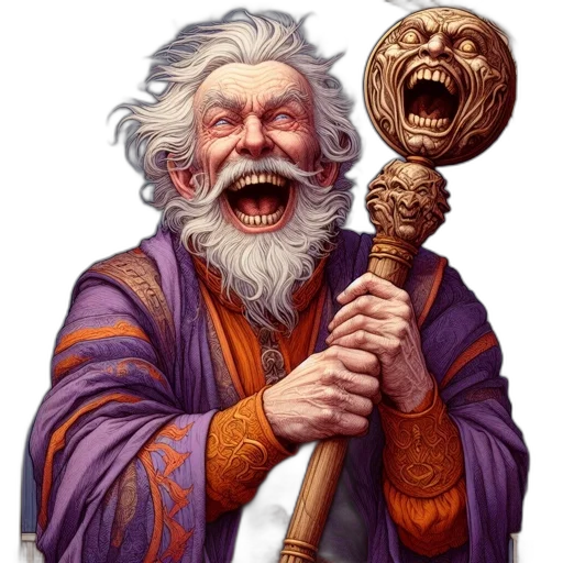 staff, face, mask, sword transparent PNG cut-out
