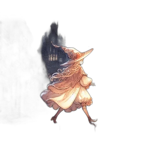 dress, mask, creature, umbrella transparent PNG cut-out