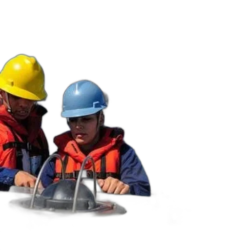 3d render, underwater, two, people transparent PNG cut-out