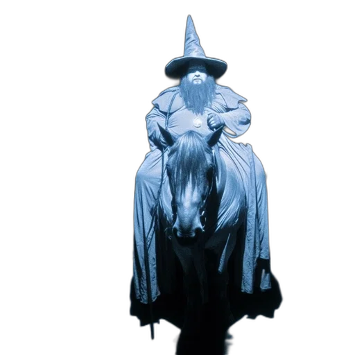 hat, dress, mask, staff transparent PNG cut-out