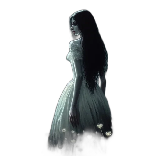 dress, creature, mask, face transparent PNG cut-out