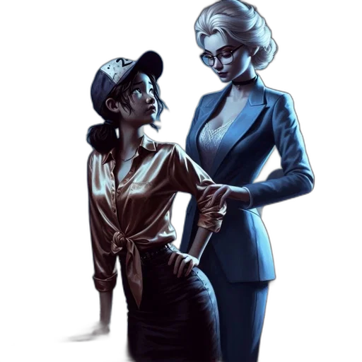 staff, dress, comic book art, concept art transparent PNG cut-out