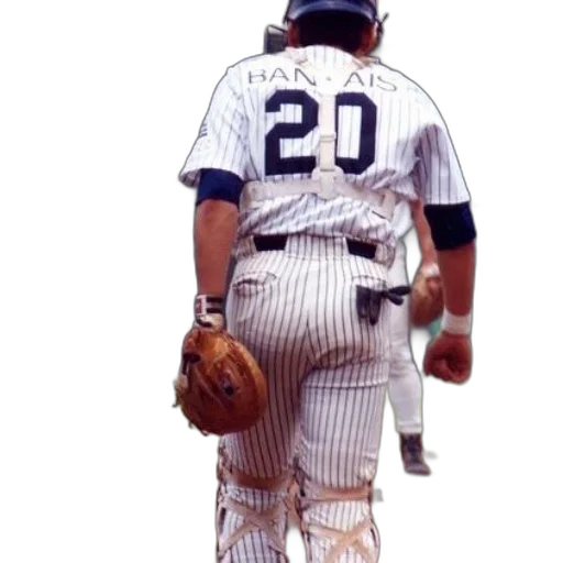 baseball, player, wearing, number transparent PNG cut-out