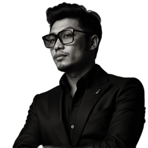 staff, face, jacket, photorealistic transparent PNG cut-out