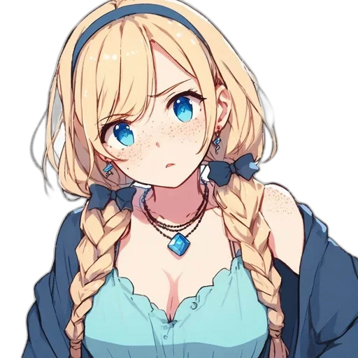dress, staff, face, crown transparent PNG cut-out