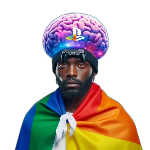 hat, crown, face, jacket transparent PNG cut-out