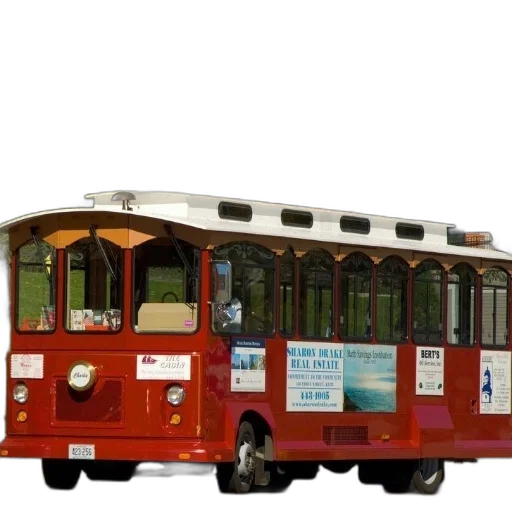 car, concept art, red, trolley transparent PNG cut-out