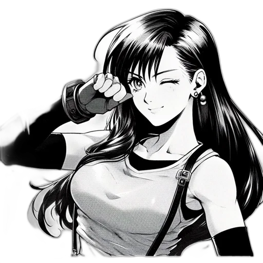 face, staff, jewelry, anime transparent PNG cut-out