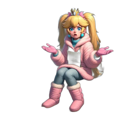 crown, 3d render, concept art, pixel art transparent PNG cut-out