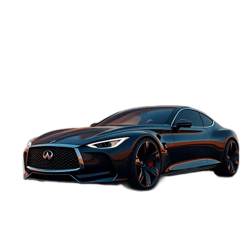 car, 3d render, photorealistic, concept art transparent PNG cut-out