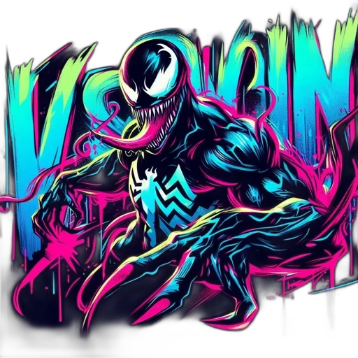 creature, comic book art, concept art, cyberpunk transparent PNG cut-out