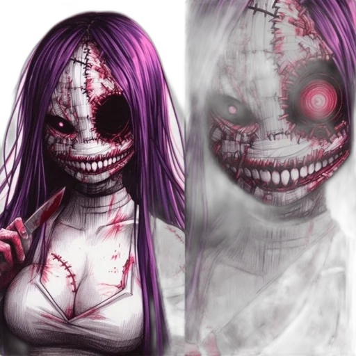mask, face, concept art, 3d render transparent PNG cut-out
