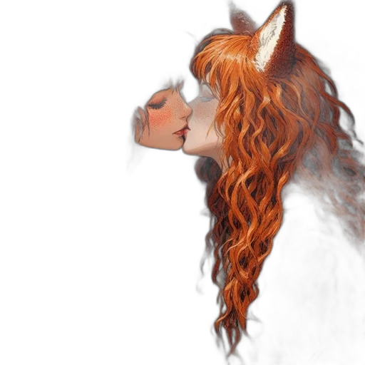 dragon, animal, hair, face transparent PNG cut-out