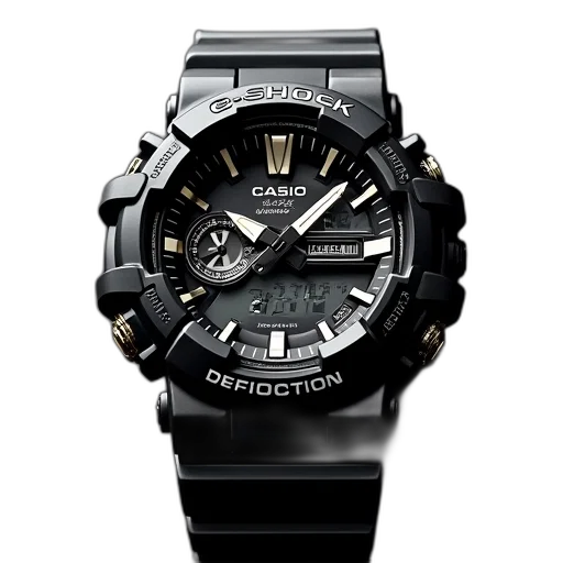 jewelry, casio, shock, mens transparent PNG cut-out