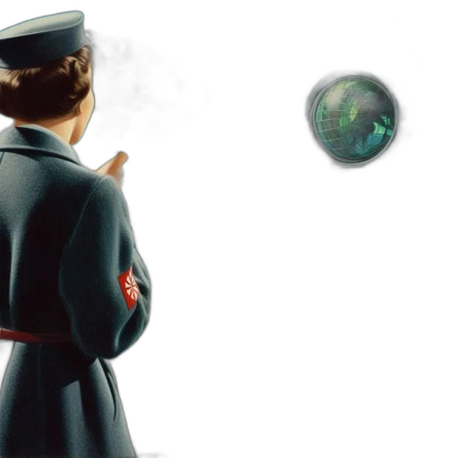 staff, concept art, outer space, futuristic transparent PNG cut-out