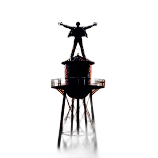 staff, robot, sword, crown transparent PNG cut-out