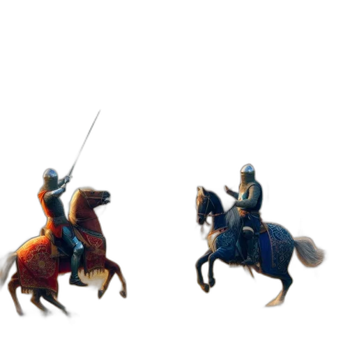 sword, crown, dragon, staff transparent PNG cut-out