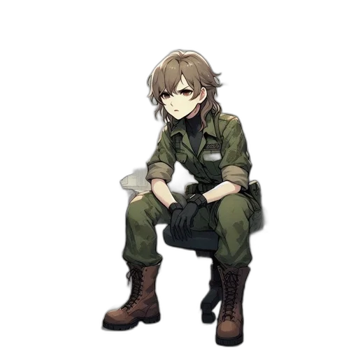 weapon, staff, animal, jacket transparent PNG cut-out