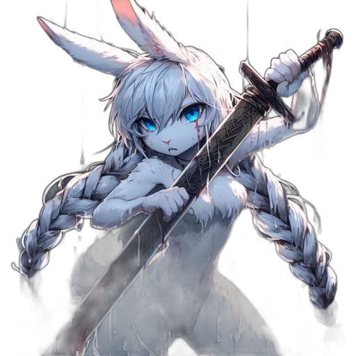 weapon, sword, staff, creature transparent PNG cut-out