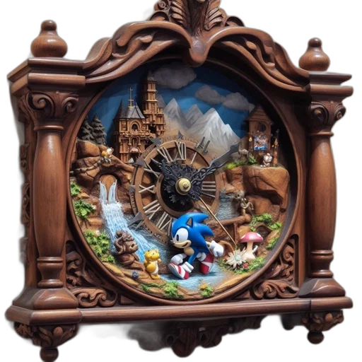 furniture, concept art, fantasy art, 3d render transparent PNG cut-out