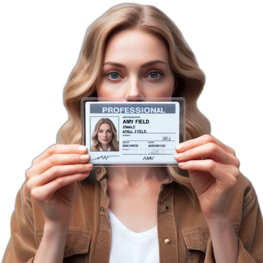 jacket, face, woman, holds transparent PNG cut-out