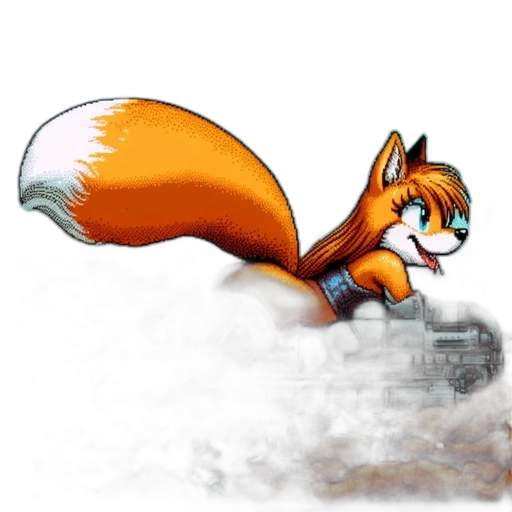 concept art, fantasy art, pixel art, watercolor transparent PNG cut-out