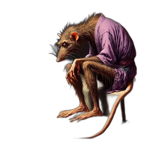 creature, animal, jacket, concept art transparent PNG cut-out