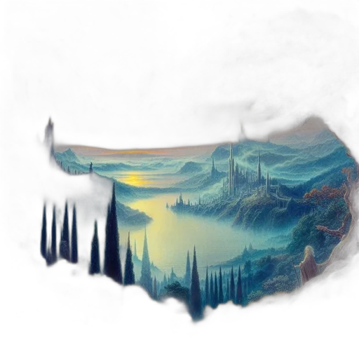 crown, mask, concept art, fantasy art transparent PNG cut-out