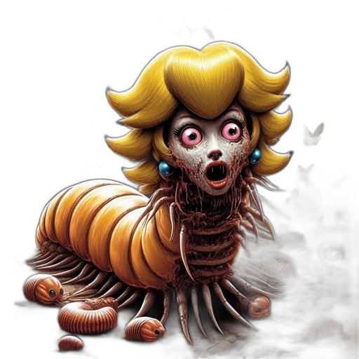 creature, hair, animal, mask transparent PNG cut-out