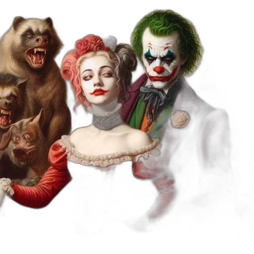 animal, mask, concept art, comic book art transparent PNG cut-out