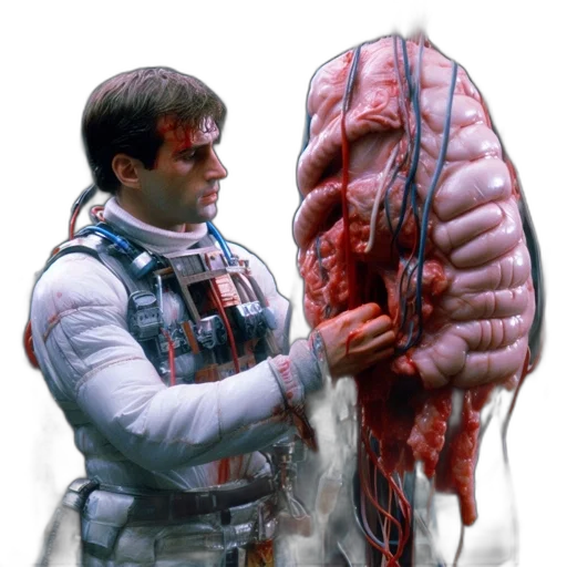 jacket, creature, animal, robot transparent PNG cut-out