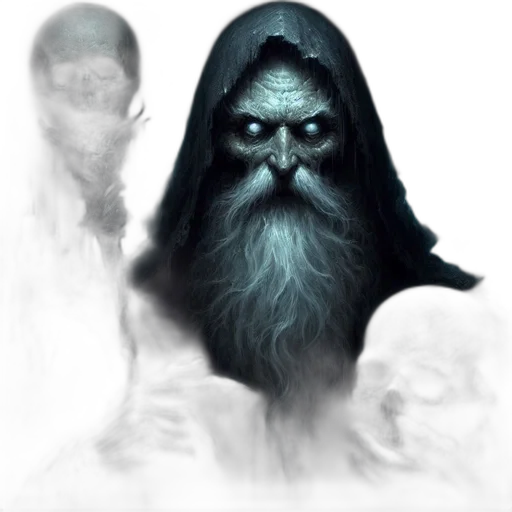 mask, face, creature, staff transparent PNG cut-out