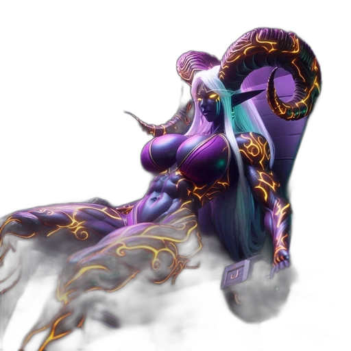 dragon, creature, crown, staff transparent PNG cut-out
