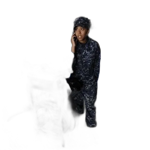 jacket, umbrella, staff, hat transparent PNG cut-out